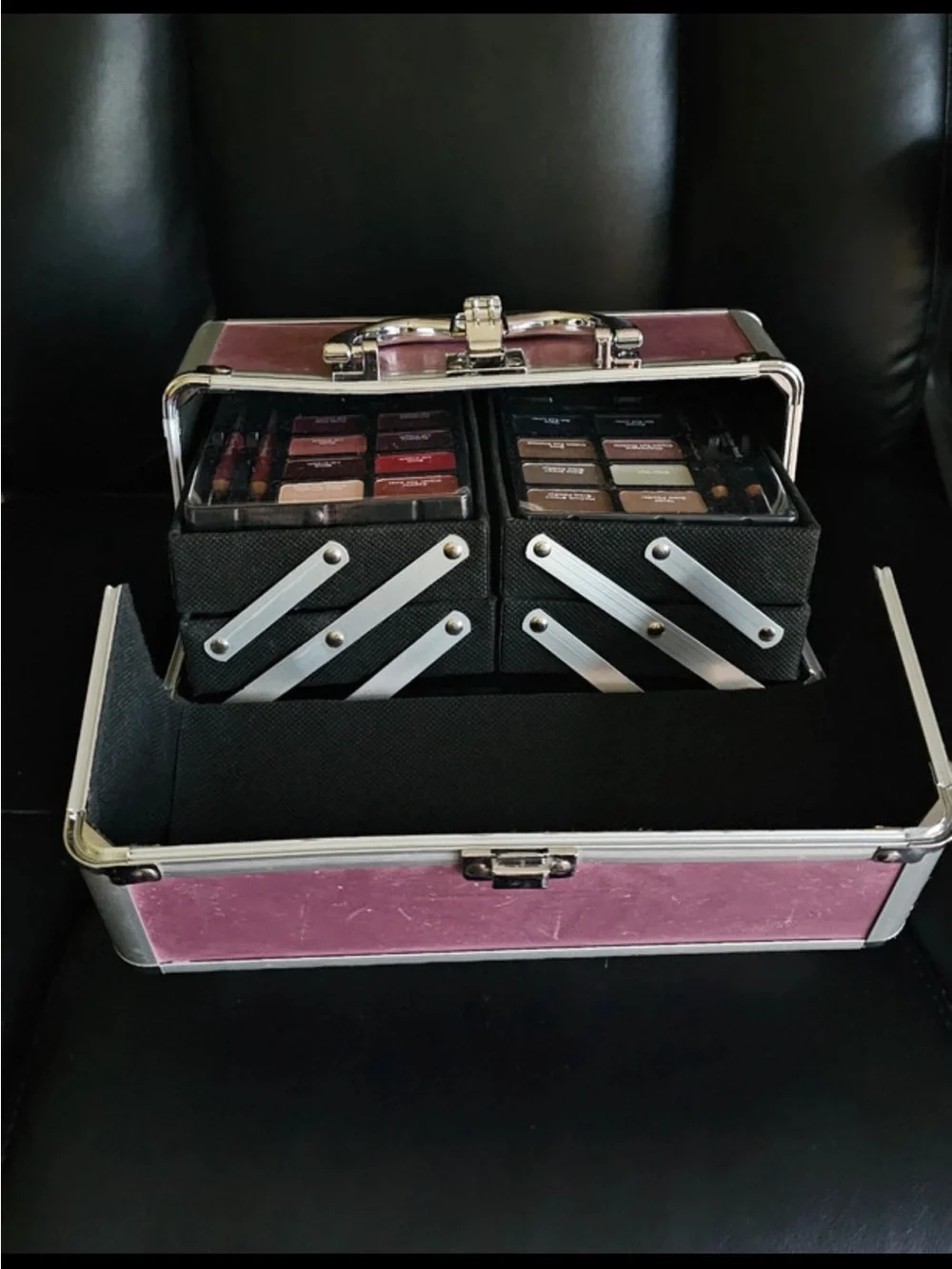 Ulta Professional Women Makeup Train Case Palette - Multi-Color NWOT